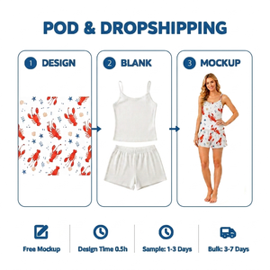 Ropa de Dormir para Mujer, Conjunto de Pijama Suave y Transpirable, Ropa al por Mayor Económica para Mujer - Product Image 2