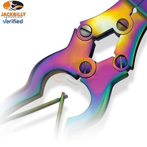 Coupe-ongles antifongique 6 pouces double action en acier inoxydable arc-en-ciel multicolore robuste pour ongles épais, doigts et bébés - Product Image 4