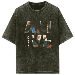 Tissu personnalisé de haute qualité pour hommes, noir, style streetwear, 240 g/m², 100 % coton, anti-plis, tissé, respirant, écologique - Product Image 1