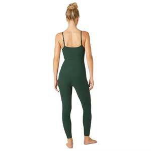 Combinaison de yoga sans couture pour femme, couleur unie, bretelles fines, haute qualité, prix de gros RTS AS-YJ-509 - Product Image 6