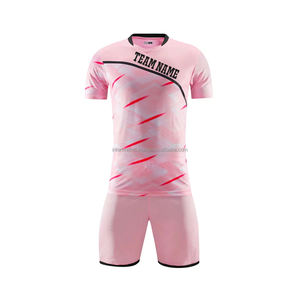 ชุดฟุตบอลระบายอากาศได้ดีสำหรับผู้ชาย เสื้อแข่งแขนสั้นสำหรับฝึกซ้อมและแข่งขันสำหรับทีม - Product Image 4