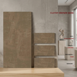 Usine chinoise 600x1200 sculpture de revêtement de sol mur complet carreaux de porcelaine émaillés 60x120 carrelage en céramique de porcelaine antidérapant - Product Image 2