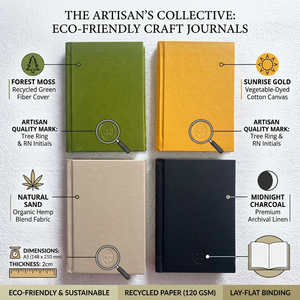Cuadernos de Papel Hechos a Mano para Escribir, Dibujar, Tomar Notas, Regalos Escolares y de Oficina, Planificación de Viajes, Manualidades y Venta al por Mayor - Product Image 6