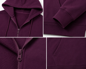 Sweat à capuche zippé décontracté pour homme, offrant un confort moderne, une douceur respirante et une polyvalence élégante pour un style décontracté au quotidien. - Product Image 6