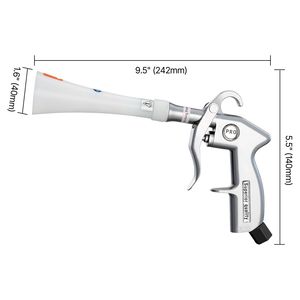 6 9.2 Bar High Pressure Car <b>Cleaning</b> Gun with 2 Set Nozzles 360 Degrees Rotating Nozzle Thorough <b>Cleaning</b> Air <b>Duster</b> 2 Pieces - Product Image 2