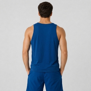 Chaleco Moderno sin Mangas para Hombre, Suave, Transpirable, Ligero, Estilo Deportivo, Informal, para Uso Diario, Verano, Camiseta sin Mangas Cómoda, 100% Algodón - Product Image 3