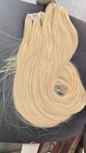 Extensiones de Cabello Virgen Remy Ondulado Liso Indio 613, Doble Trama, Rubias, Sin Enredos, Sin Caída - Product Image 5