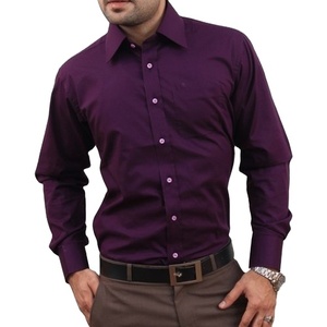 Camisa Formal de Oficina para Hombre de Primera Calidad, Color Sólido, Transpirable, Otoñal, Ecológica, 100% Algodón, Precio Económico Premium - Product Image 5