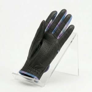 Gant de golf personnalisé en cuir Cabretta avec ventilation des doigts, design confortable, main gauche, fabricant OEM ODM direct, faible MOQ - Product Image 3