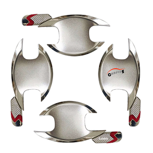Kit de garnitures de poignées de porte en ABS bicolore chromé pour <span class=keywords><strong>RANGER</strong></span> T6-T8 2012-2019, kit de garnitures de porte extérieures pour pick-up - Product Image 4