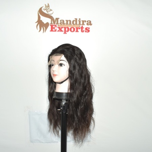 Extensions capillaires indiennes vierges Remy HD 100 % alignées sur les cuticules, ondulées, crépues, super ondulées, pour machine à fusion, double épaisseur, vente en gros - Product Image 1