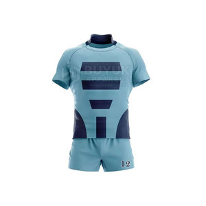Uniforme de Rugby de Poliéster Ligero, Transpirable, de Secado Rápido, Duradero, para Entrenamiento Deportivo, Personalizable para Hombre - Product Image 6
