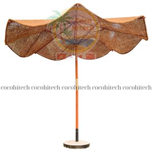 Sombrilla de Coco con Madera FSC de Nuevo Diseño/Estilo para Playa y Jardín de COCO HITECH - Product Image 3