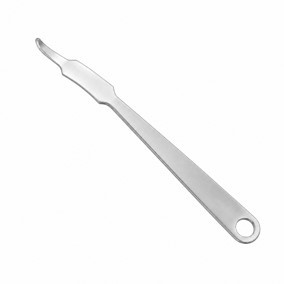 Retractor HOHMANN de 8.75 pulgadas (22.2 cm) con Hoja de 8 mm y 10 mm de Ancho, Instrumento Quirúrgico Ortopédico Zetomed Pro - Product Image 4
