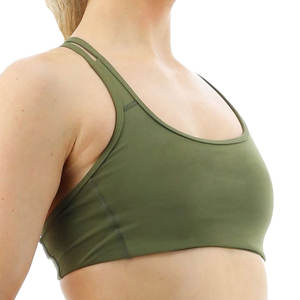 Sujetador deportivo de talla grande para mujer, con alto soporte, acolchado, tirantes ajustables, malla transpirable, para yoga, correr, fitness, entrenamiento, sin costuras en la parte delantera - Product Image 5