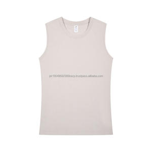 Débardeur sans manches en coton 100% 240 g/m² avec logo personnalisé, débardeur de sport, t-shirt pour homme - Product Image 5