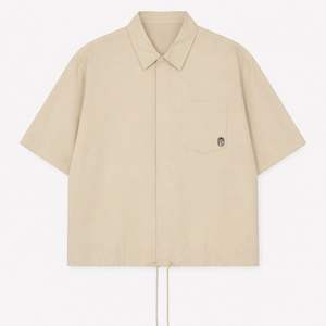 เสื้อเชิ้ตแขนสั้นผู้ชาย ผ้าไนลอน มีเชือกผูก น้ำหนักเบา สวมใส่สบาย เหมาะสำหรับฤดูร้อน ทรงหลวม รับผลิตตามแบบ (OEM) ขายส่ง - Product Image 2