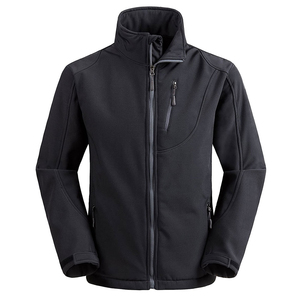 Coated <b>Canvas</b> Winter Softshell Tactical <b>Jacket</b> Side Pockets Zipper Closure High Quality Sustainable Customizable Sizes - Product Image 1
