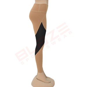 Leggings de Yoga de Cintura Alta y Largo Completo con Paneles de Malla, Elásticos en Cuatro Direcciones, Diseño Ecológico sin Costuras, Pantalones Deportivos con Cintura Elástica - Product Image 6