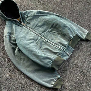 ชุดวอร์มผ้าฟลีซแบบวินเทจคุณภาพสูงแบบใหม่ ลุคซีดจาง แต่งขาดแบบดิสเทรส เป็นมิตรต่อสิ่งแวดล้อม พร้อมเชือกผูกเอว แขนพอง ผ้าไนลอน/คอตตอน - Product Image 1