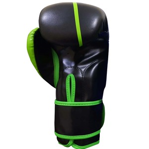 Guantes de Boxeo para Gimnasio con Logotipo Personalizado |   Cuero Premium Blanco y Azul |   Guantes de Entrenamiento de Sparring al Por Mayor |   MMA Kickboxing Muay Thai - Product Image 3
