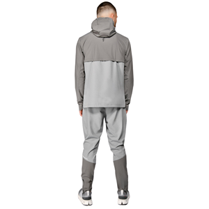 HighQuality ODM OEM Customized 2026 Quick Dry Polyester <b>Nylon</b> Hooded Casual <b>Jogger</b> Set Color Block Two Piece Men - Product Image 2