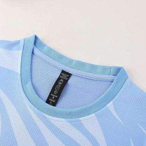 Nueva Llegada, Uniforme Deportivo de Fútbol de Manga Corta, 100% Poliéster, Transpirable, Ligero, Estampado - Product Image 6