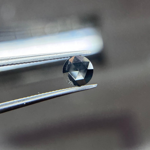 TIARAS JEWELS 4mm Natural <b>Black</b> Round <b>Rose</b> Cut VVS Loose Diamond Excellent Cut Custom Sample Making Service Jewelry Making - Product Image 6