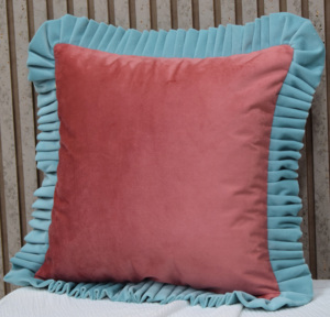 Pink Velvet Cushion Cover Wholesale Hot Selling <b>Throw</b> <b>Pillow</b> Case for Sofa Bed Home Decor Luxury Home Textiles Supplier - Product Image 6