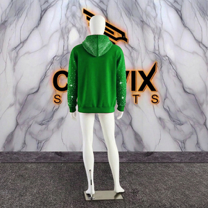 Sudadera con Capucha Personalizada para Hombre CLOVIX SPORTS, 100% Algodón, Diseño con Bordado y Estampado Puff, Fabricante de Sudaderas al por Mayor - Product Image 4