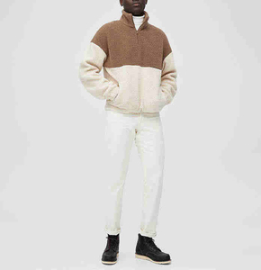 Nouveau sweat-shirt à col zippé en polaire sherpa respirant pour homme, épais et lourd (180g), avec poches, toutes saisons - Product Image 2