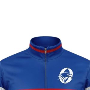 <b>Men</b> Blue Red Hockey Sports <b>Jacket</b> Polyester Athletic Training <b>Jacket</b> Team Uniform Outdoor Match Wear Performance Clothing - Product Image 5