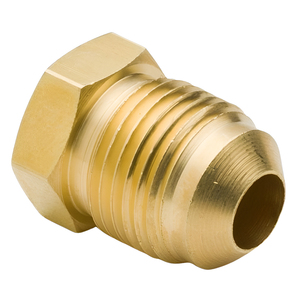ข้อต่อปลายทองเหลืองแบบเฟลร์ปลั๊กสำหรับระบบแก๊ส น้ำ และอากาศ ขายส่ง - Product Image 1