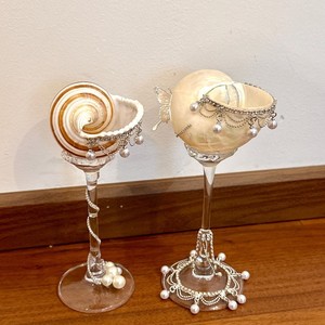 Copa de vino llamativa con diseño de concha marina y cristal, con elementos de diseño para comidas informales y ocasiones especiales - Product Image 5