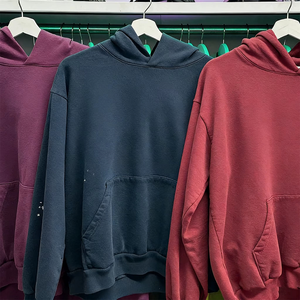 Sudadera con capucha de gran tamaño Premium, sudaderas de algodón personalizadas a granel, jersey de peso pesado, ropa de calle Unisex, logotipo de alta calidad para hombres y mujeres, OEM - Product Image 4