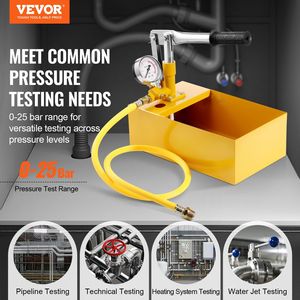 Kit Tester Idraulico Manuale a Valvola Singola per Pressione dell'Acqua, 1.4 Galloni, Idrostatico per Pompe fino a 25 Bar/362 PSI - Product Image 2