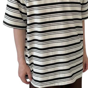Camiseta Formal Personalizable para Hombre, 100% Algodón Peinado, 180 GSM, Sostenible, de Gran Gramaje, Oversize, Antipilling, Hombro Caído - Product Image 6