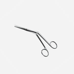 Tijeras Nasales Heymann Curvas de Acero Inoxidable, Instrumento Quirúrgico Manual de Alta Calidad para Uso Clínico en Rinoplastia y Cirugía Nasal - Product Image 5