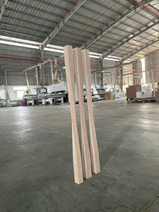 Balustre en bois à prix compétitif, embout de balustre Avon, écologique, en peuplier naturel, réglable, durable, pièces d'escalier modernes et simples - Product Image 4