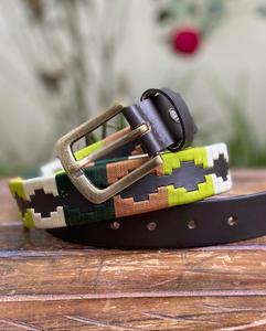 Ceinture en cuir véritable tressé à motif, boucle à ardillon, légère et durable, pour hommes et femmes, personnalisable dans toutes les couleurs - Product Image 5