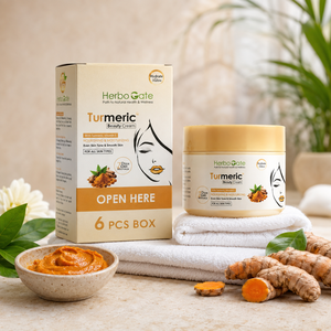 Crème de beauté au curcuma, crème de beauté pour le visage au curcuma de qualité supérieure, hydratant naturel pour la peau à base de plantes, formule hydratante et nourrissante - Product Image 4