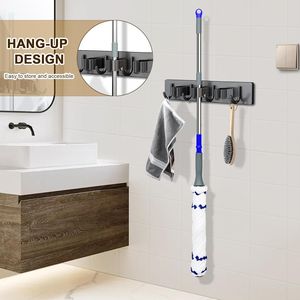 Mopa de Limpieza de Pisos con Mango Largo de 52.5 Pulgadas, Autoescurrible, de Alta Resistencia, para Pisos de Madera, Azulejos, Vinilo y Laminado - Blanca - Product Image 4