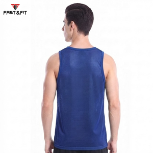 Camiseta Deportiva de Malla con Diseño Personalizado, de Alta Calidad, Sin Mangas, Secado Rápido, Transpirable, para Gimnasio, Baloncesto y Entrenamiento - Product Image 5