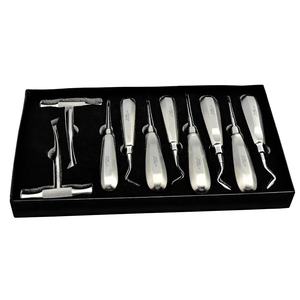 10 Uds extracción quirúrgica Dental elevación de la raíz del diente endodoncia elevadores de luxación Kit de elevador de raíz Dental por VIDIFIVE - Product Image 1