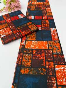 Tela Africana con Estampado de Cera Estilo Nigeriano, 100% Algodón, Patrón Vibrante para el Mercado de Moda de Sudáfrica - Product Image 6