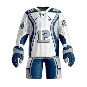 Tenue de hockey sur glace à faible MOQ pour équipes, uniforme d'entraînement de hockey sur glace pour jeunes, uniforme de hockey sur glace très vendu - Product Image 4