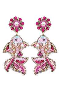 Pendientes de cuentas coloridos, joyería personalizada para fiestas para mujeres a precio económico, pendientes de cuentas - Product Image 2