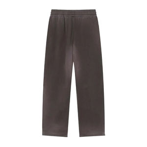 กางเกงแฟชั่นขายส่งทรงขาบาน กางเกงวอร์มแบบเรียบ กางเกงวอร์มผ้าฟลีซสีนู้ดแบบเรียบ กางเกงจ็อกเกอร์ผู้ชายขายส่งเสื้อผ้าแฟชั่น - Product Image 4