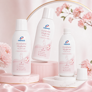 ขวดบรรจุภัณฑ์สำหรับผลิตภัณฑ์สุขอนามัยสำหรับผู้หญิง ทรงกลม ทำจากพลาสติก PET ขนาด 250 มล. สีขาว พร้อมฝาเกลียว สำหรับการดูแลส่วนบุคคล ผลิตในเวียดนาม - Product Image 6