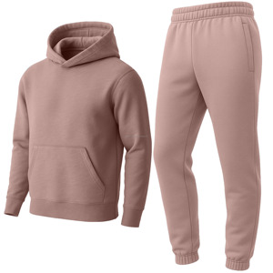 Conjunto Deportivo de Dos Piezas con Capucha Estampada de Invierno de Alta Calidad |   Sudadera con Capucha y Pantalones con Logotipo Personalizado |   Chándal para Hombre y Mujer |   Casual - Product Image 1
